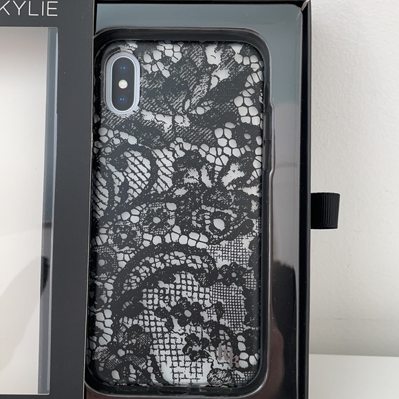 KENDYL & KYLE IPHONE X PROTECTIVE CASE BLACK LACE - Picture 3 of 15